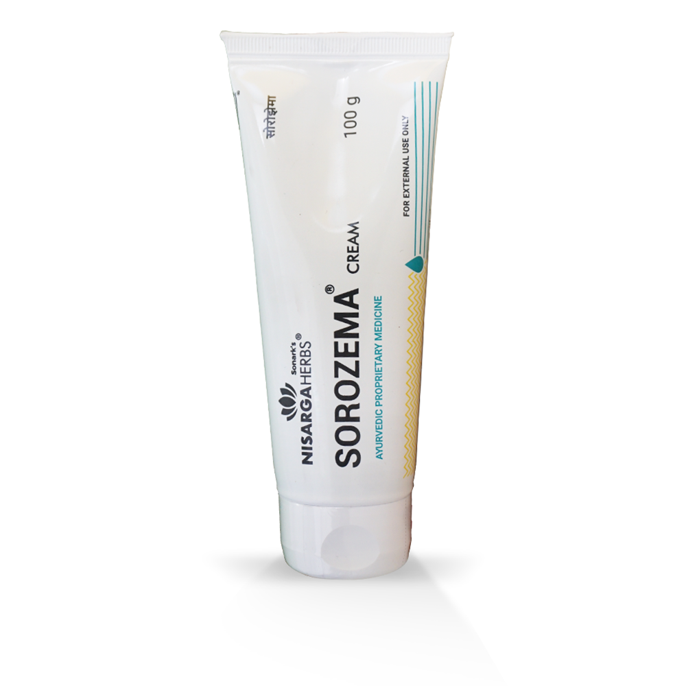 Sorozema Cream - An Ayurvedic cream for managing Psoriasis flare-ups